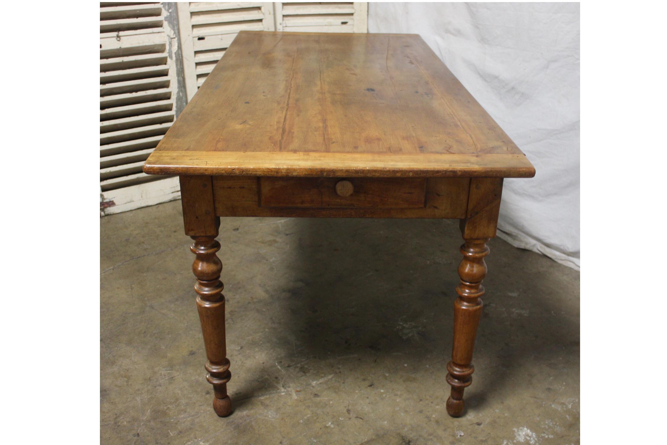 French 19th Century Louis-Philippe Table In Good Condition In Stockbridge, GA