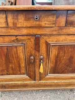 French 19th Century Louis Philippe Two Door Walnut Buffet