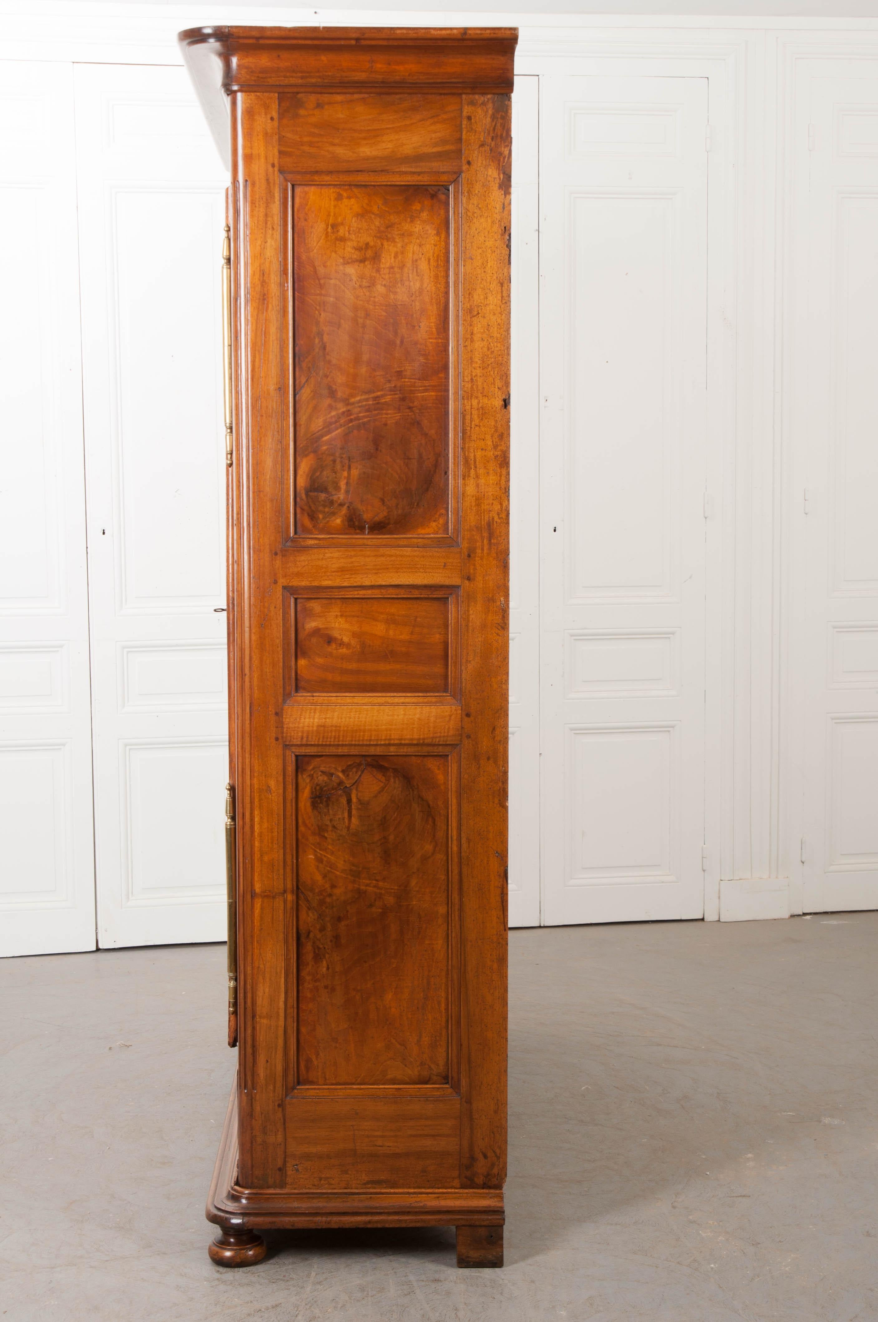 French 19th Century Louis Philippe Walnut Armoire 6