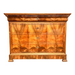 French 19th Century Louis Philippe Walnut Chest of Drawers