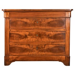 Commode francese in noce Louis Philippe del XIX secolo