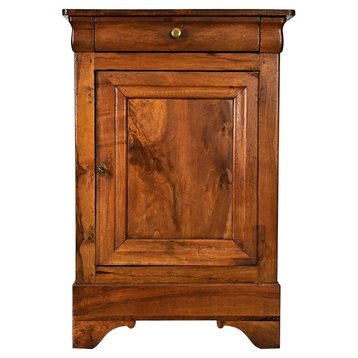French 19th Century Louis Philippe Walnut Confiturier