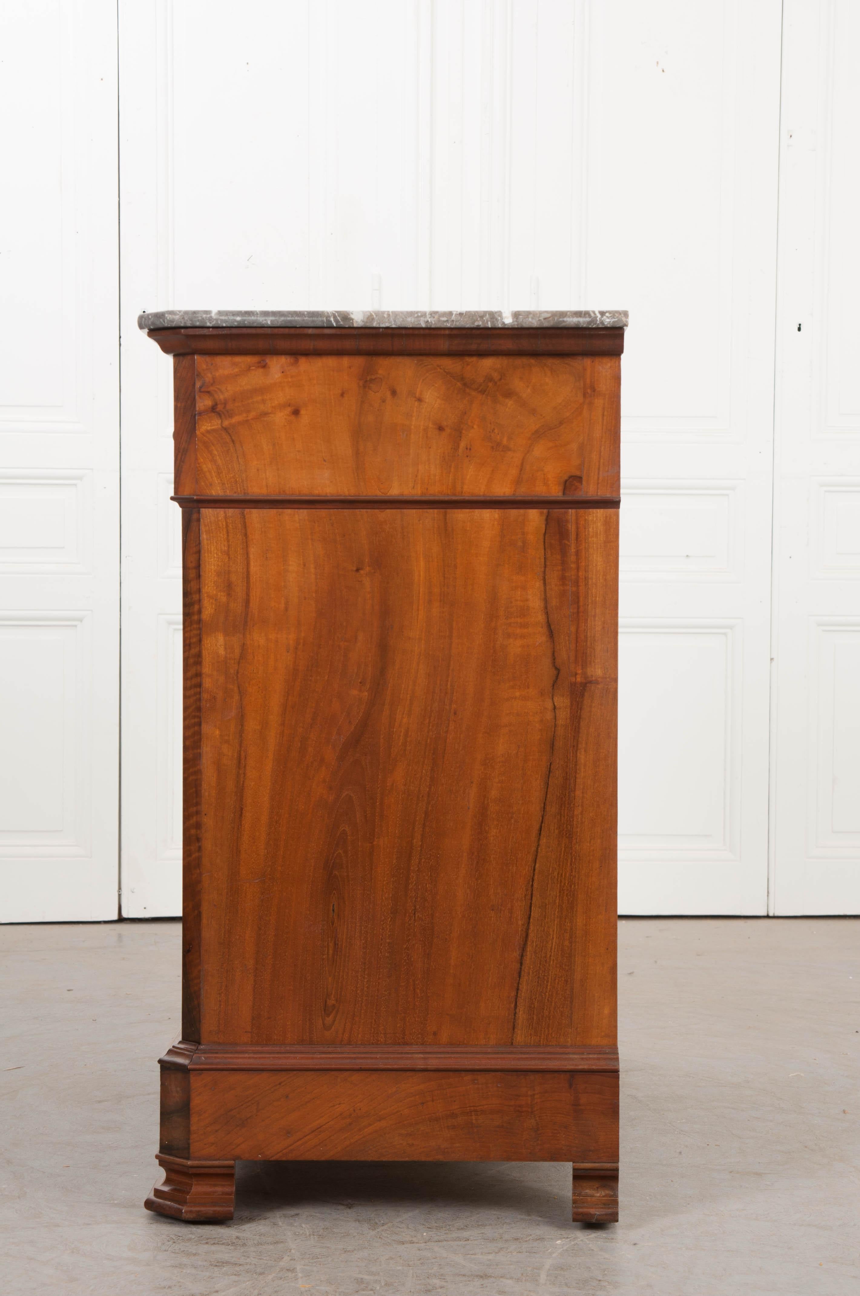 French 19th Century Louis Philippe Walnut Drop-Front Desk 10