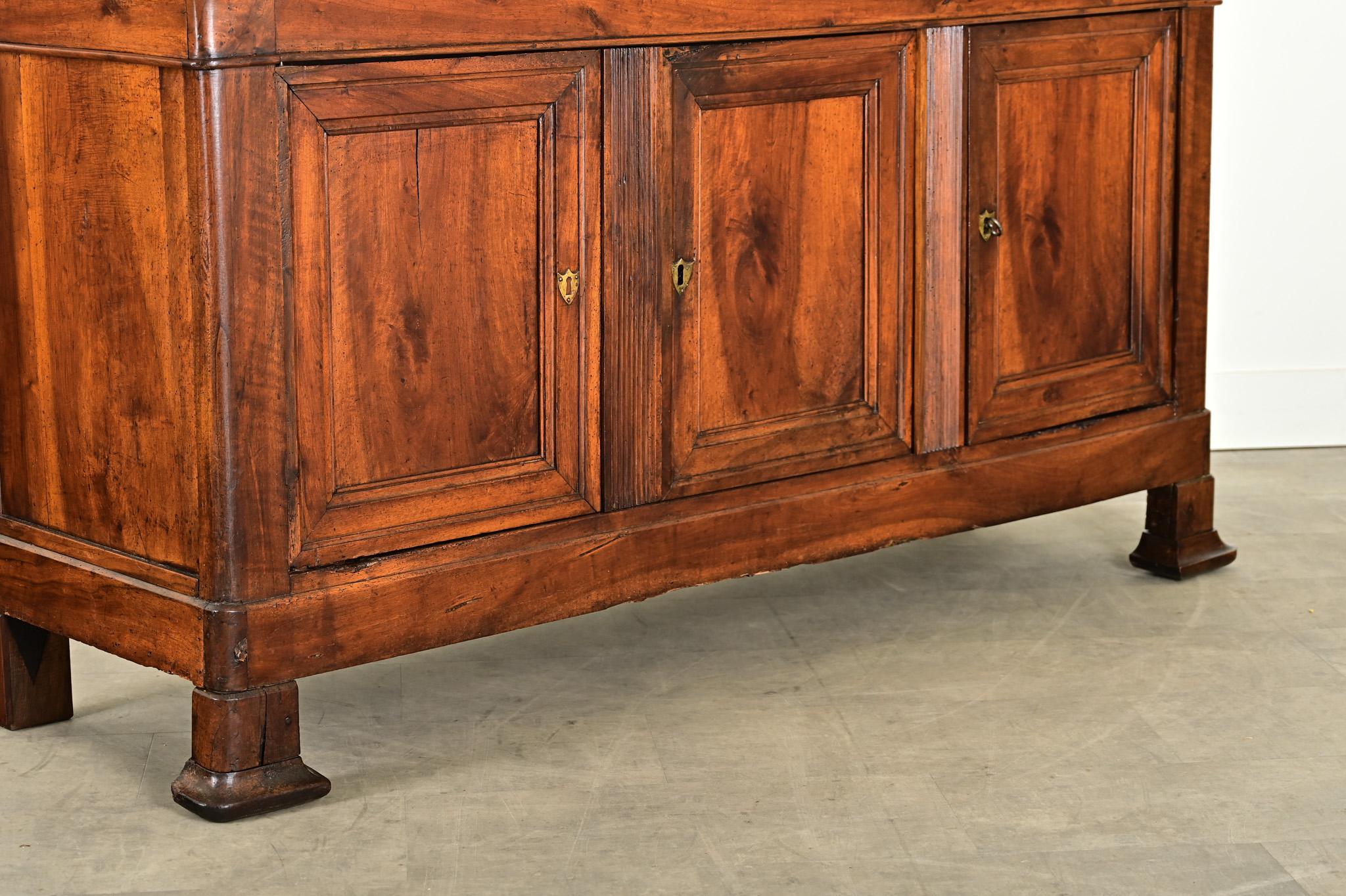 French 19th Century Louis Philippe Walnut Enfilade 7