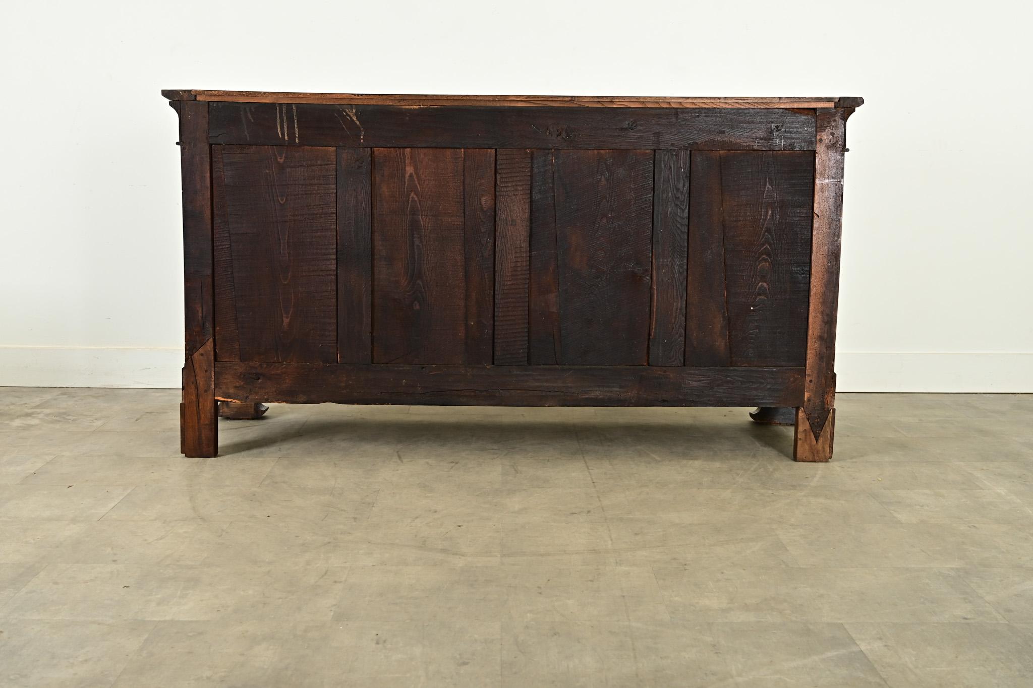 French 19th Century Louis Philippe Walnut Enfilade 9