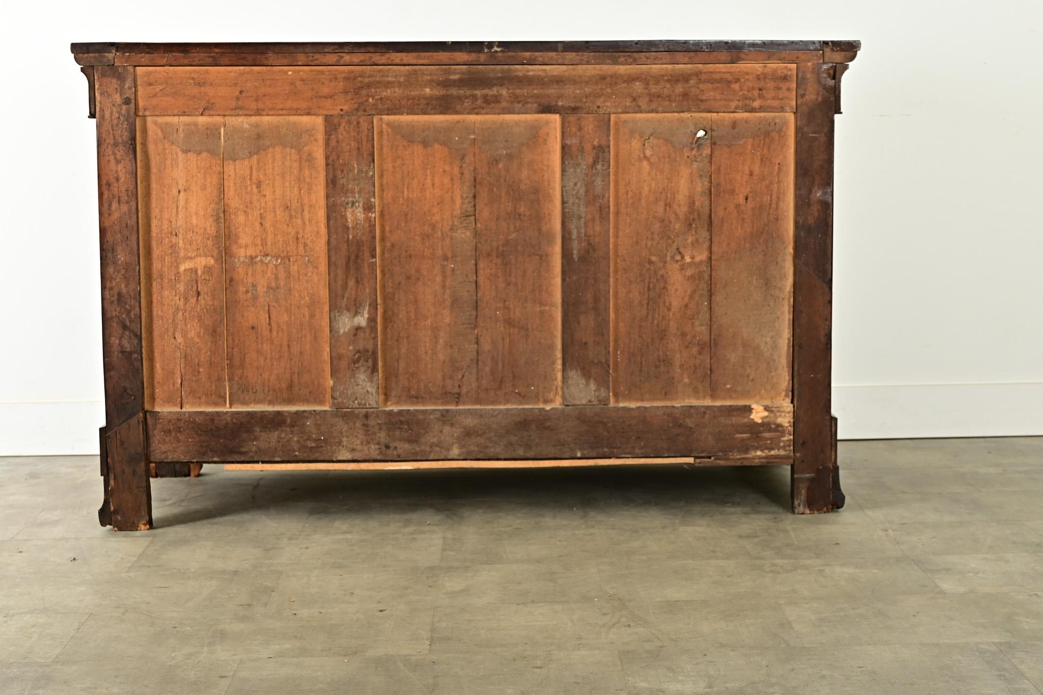Enfilade en noyer Louis Philippe du 19ème siècle 8