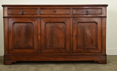 Enfilade en noyer Louis Philippe du 19ème siècle