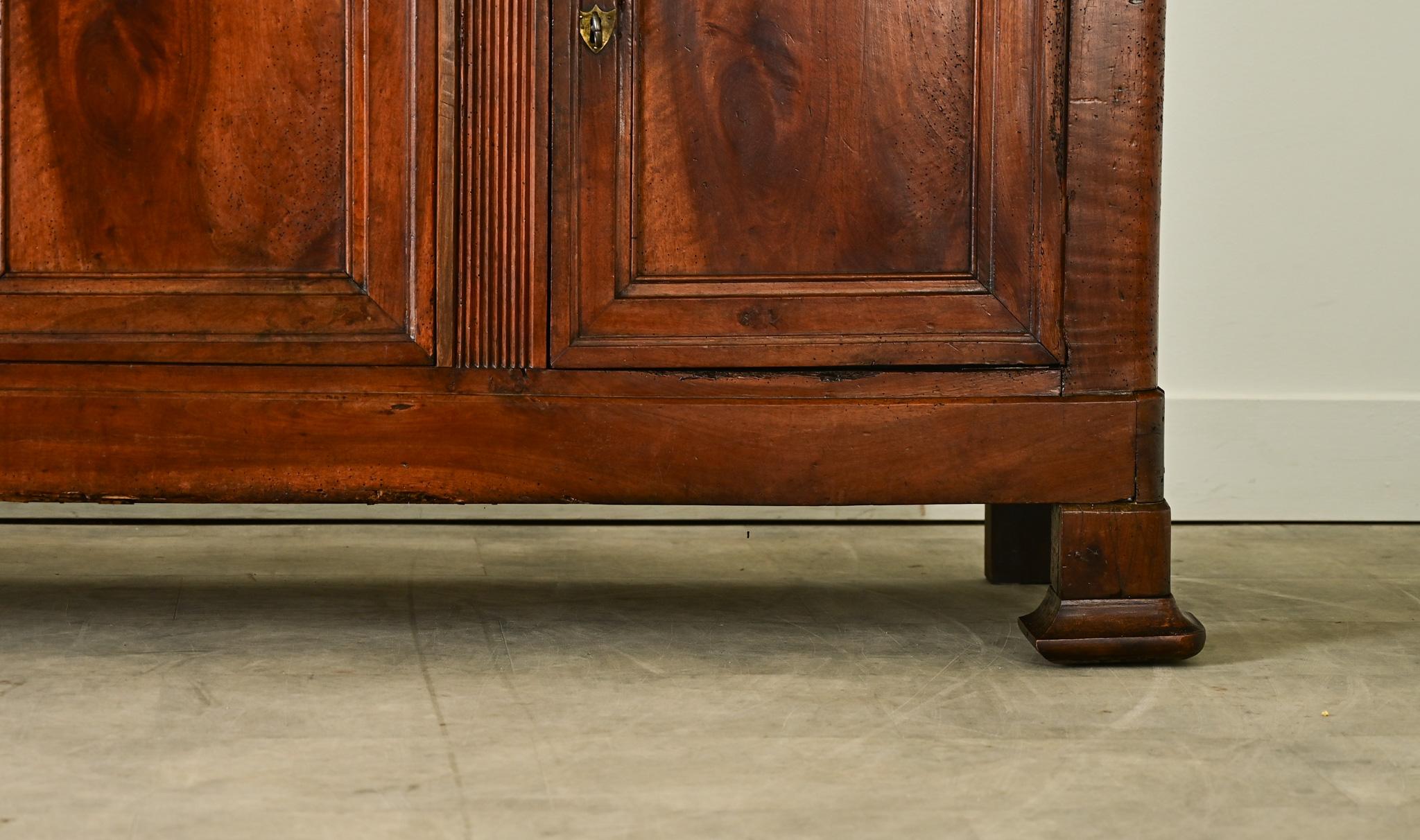 French 19th Century Louis Philippe Walnut Enfilade 1