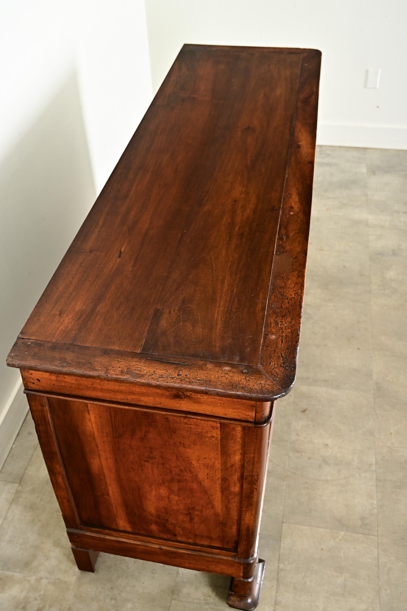 French 19th Century Louis Philippe Walnut Enfilade 3