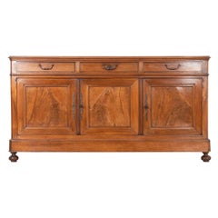 Antique French 19th Century Louis Philippe Walnut Enfilade