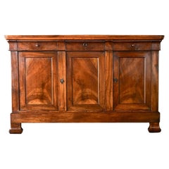 French 19th Century Louis Philippe Walnut Enfilade
