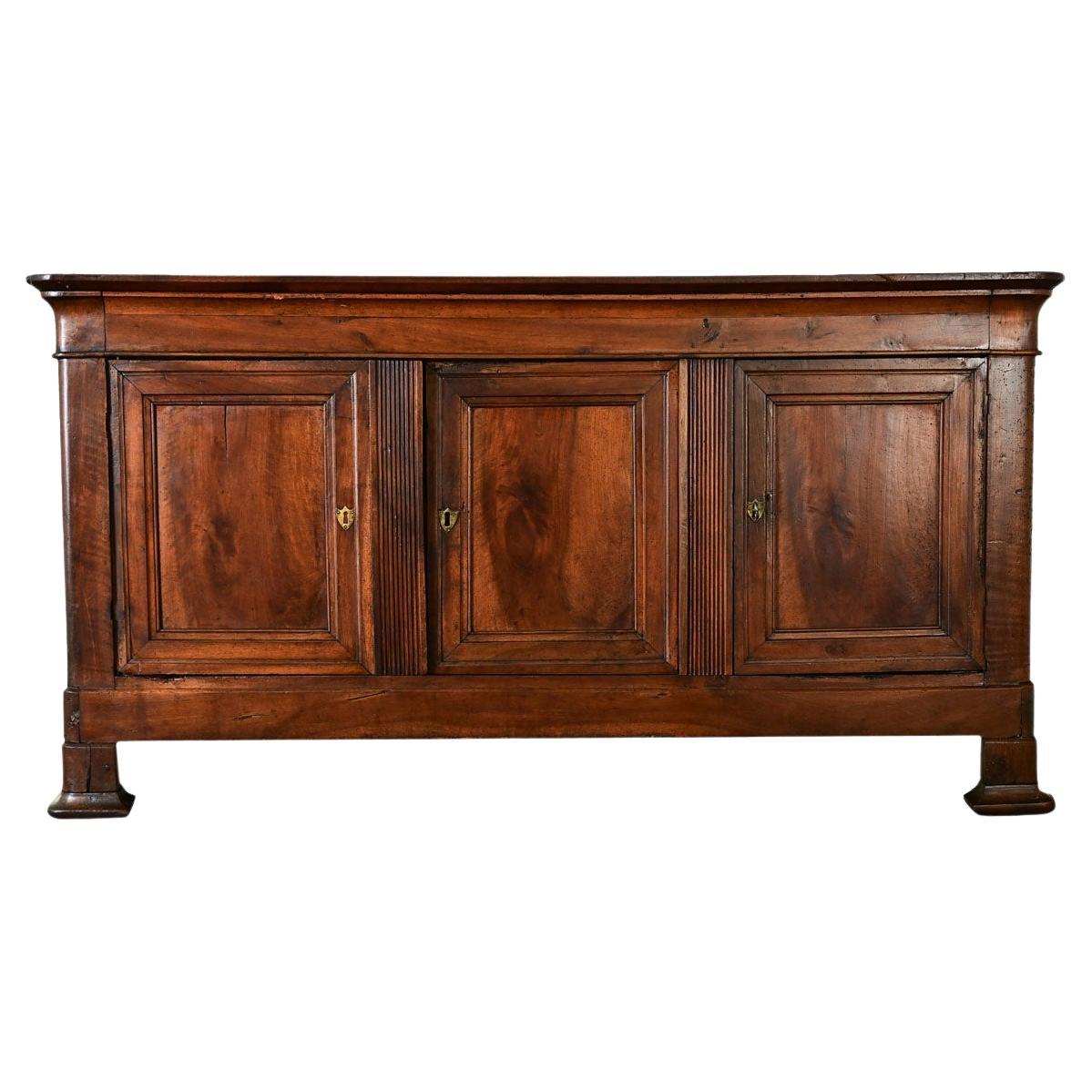 Enfilade en noyer Louis Philippe du 19ème siècle