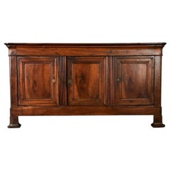 Antique French 19th Century Louis Philippe Walnut Enfilade