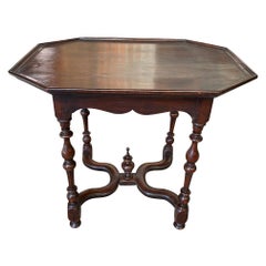 French 19th Century Louis XIII Style Side Table