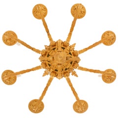 French 19th Century Louis XIV St. Ormolu Chandelier