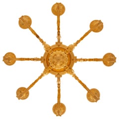 French 19th Century Louis XIV St. Ormolu Chandelier