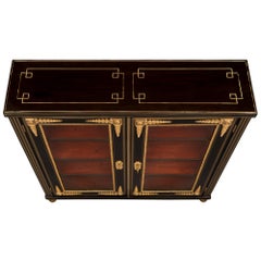 French 19th Century Louis XIV St. Vitrine in the Manner of André Charles Boulle