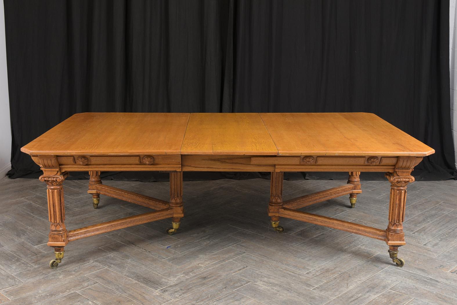 19th Century Louis XIV Dining Table 4