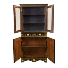 French 19th Century Louis XIV Style Napoleon III Period Deux-Corps Cabinet