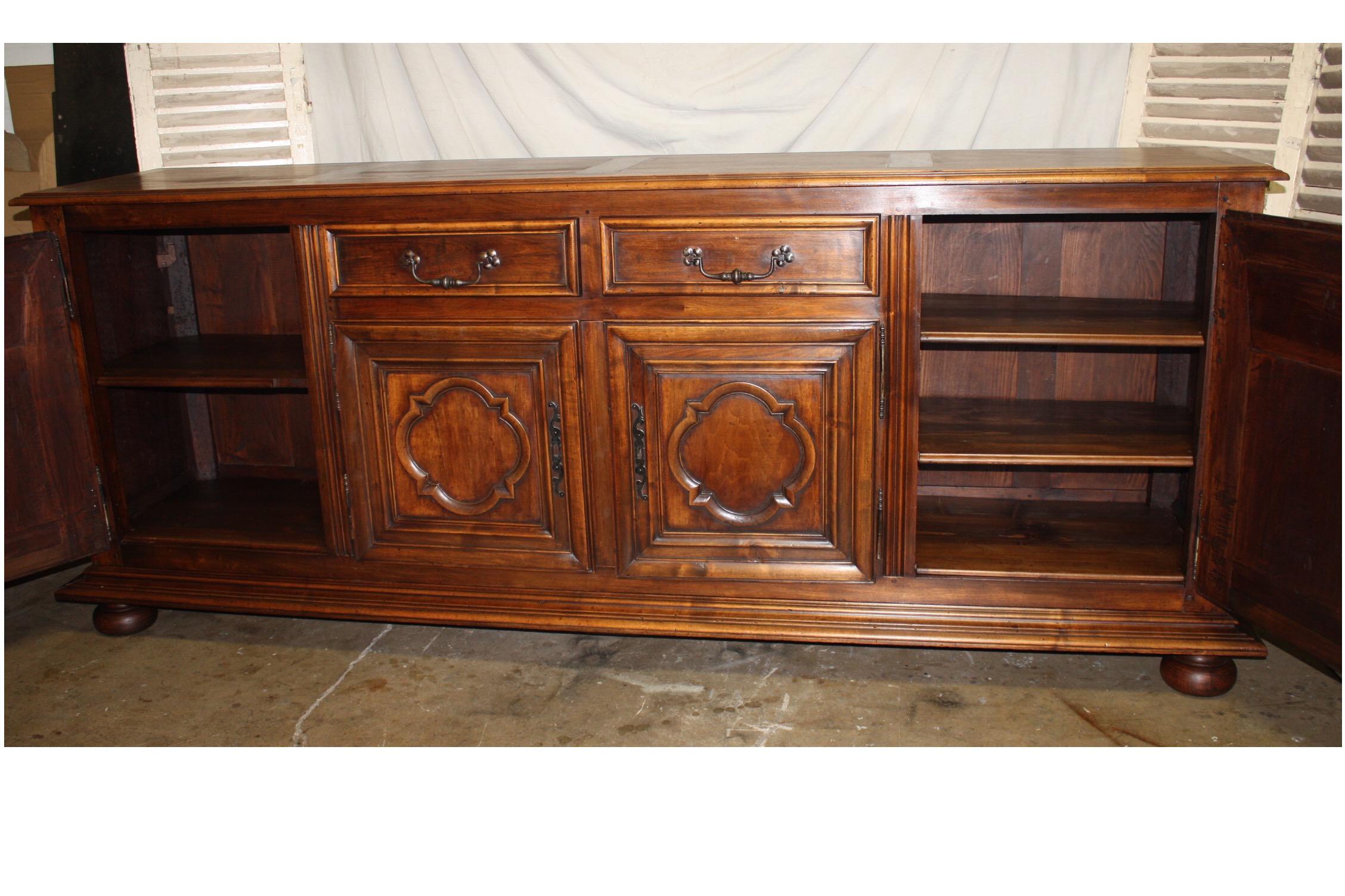 French 19th Century Louis XIV Style Sideboard 7