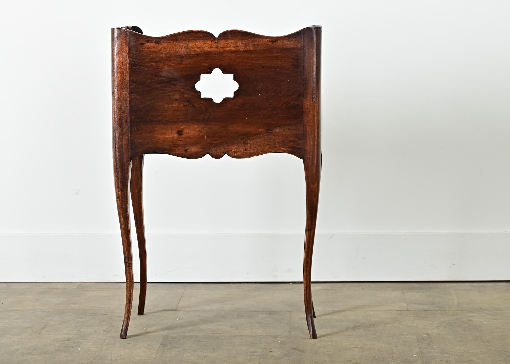 French 19th Century Louis XV Bedside Table For Sale 1