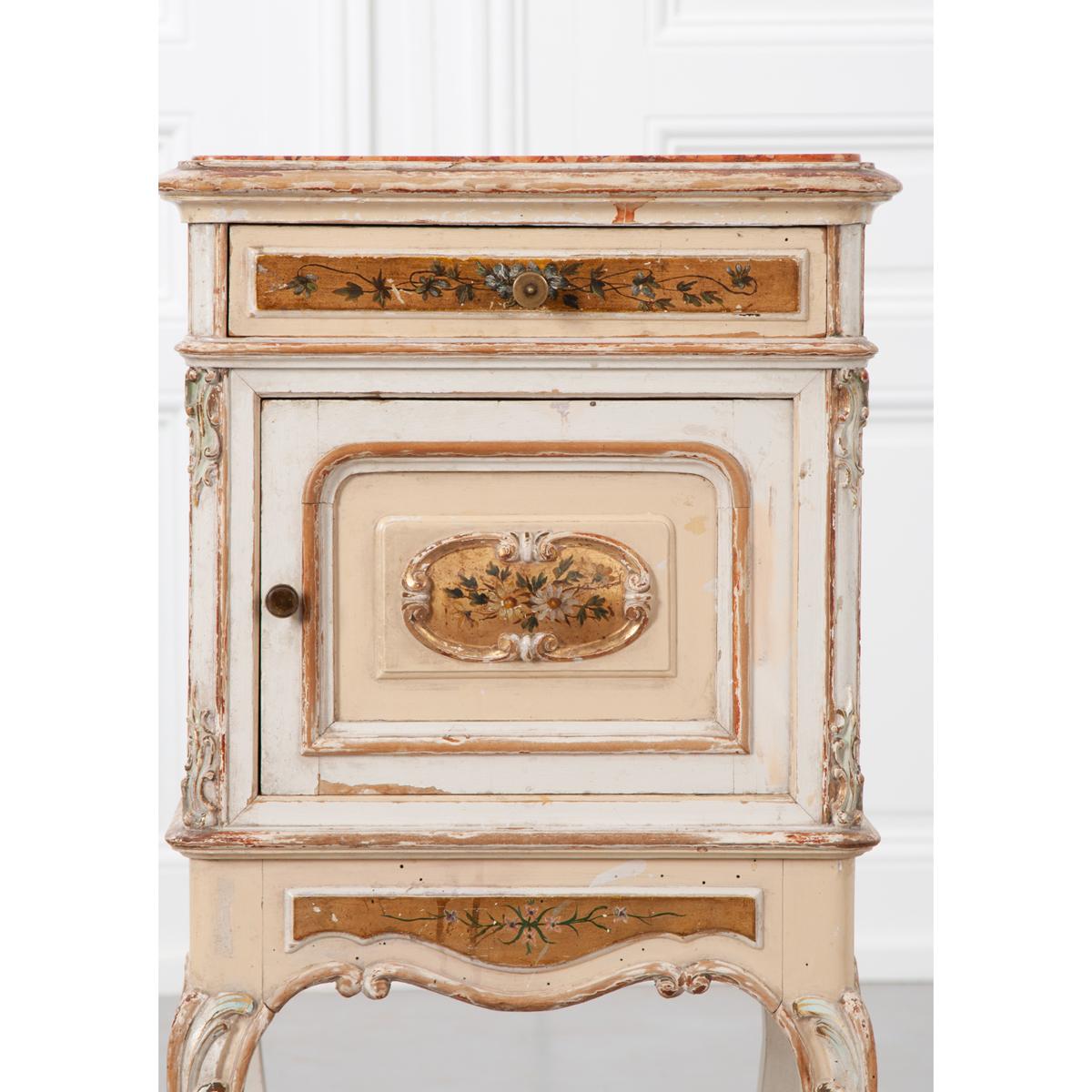 Comodino francese del XIX secolo Luigi XV in vendita 1