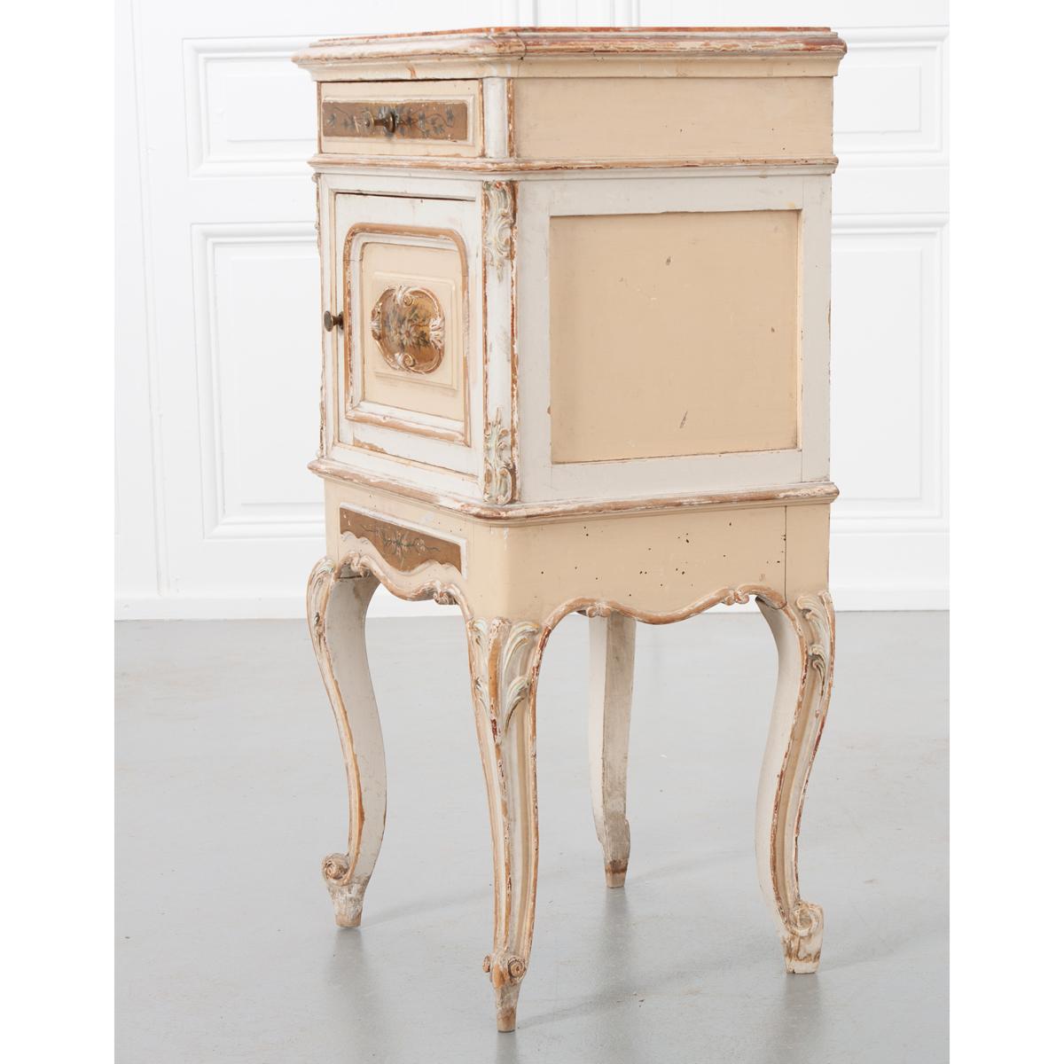 Comodino francese del XIX secolo Luigi XV in vendita 3