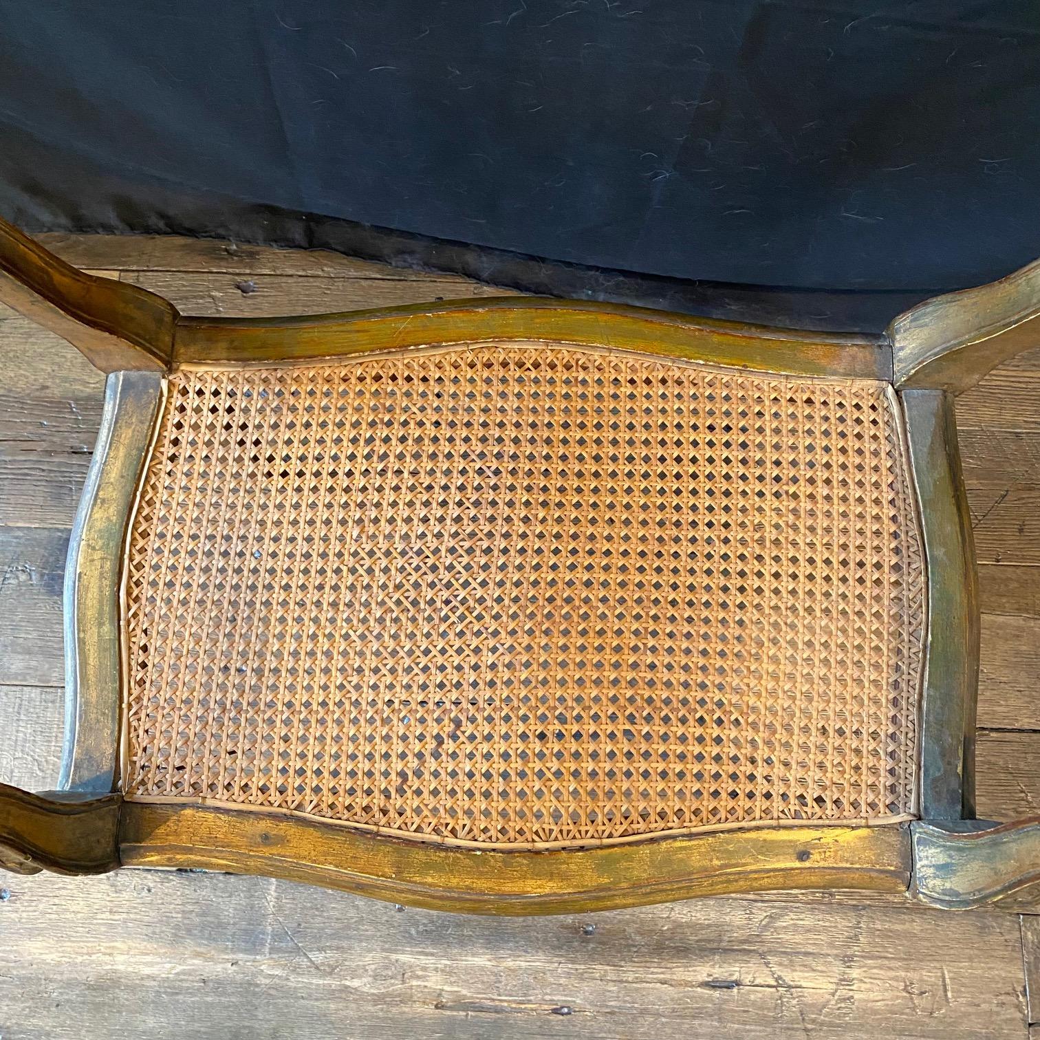 Panca dorata francese Luigi XV del XIX secolo in vendita 2