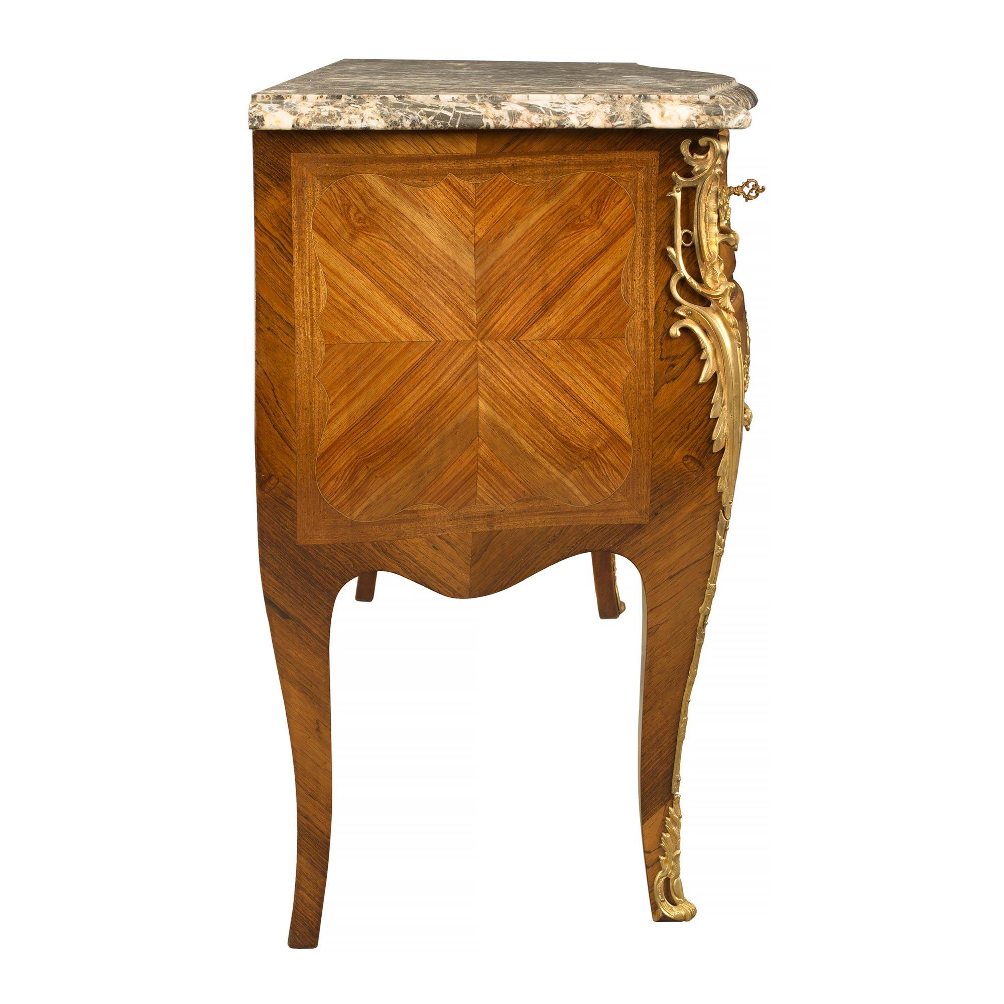 French 19th Century Louis XV St. Bombee Commode For Sale 1