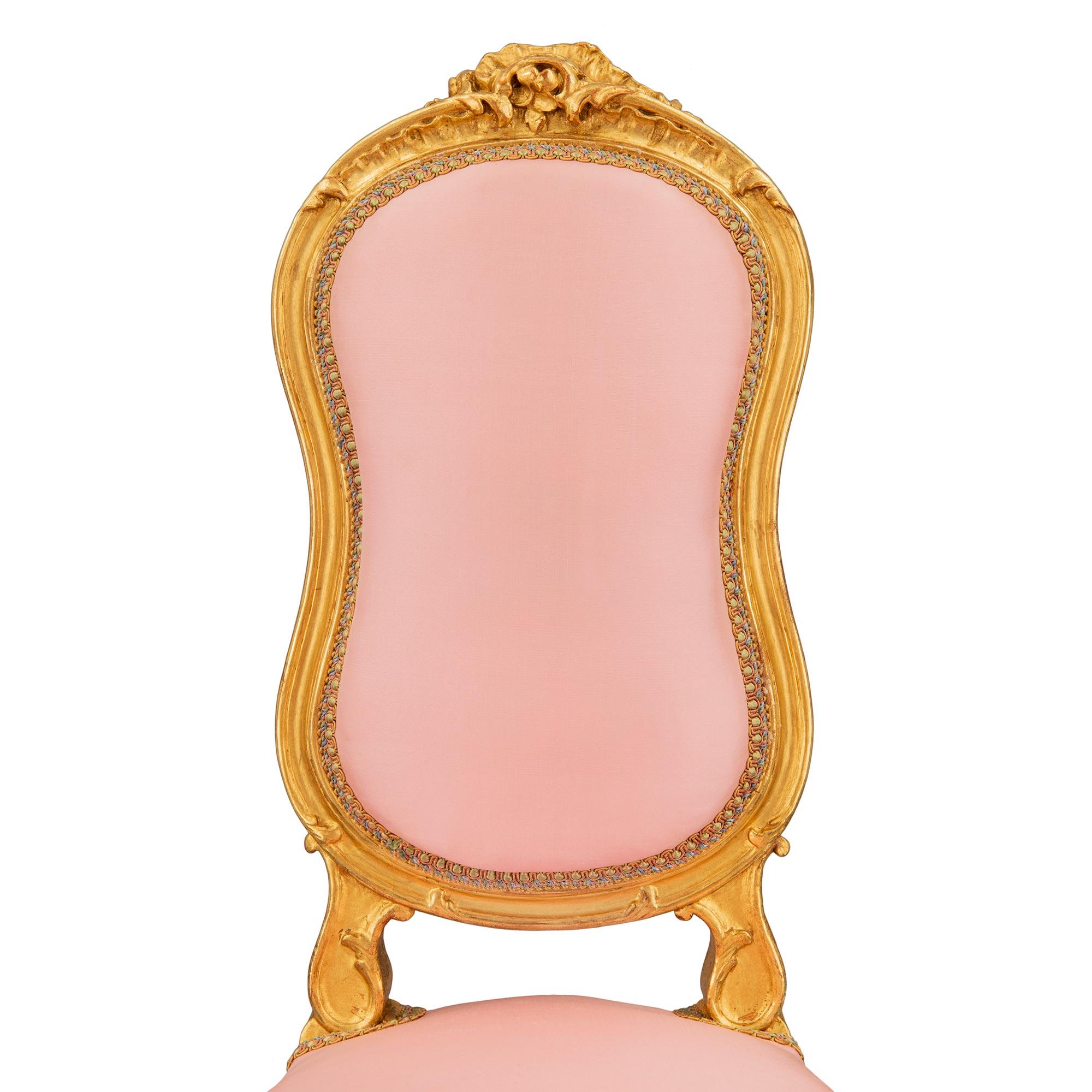 XIXe siècle Chaise d'enfant Louis XV du 19ème siècle française en vente
