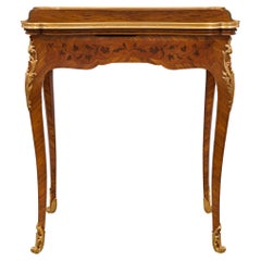 French 19th Century Louis XV St. Flip Top Games Table