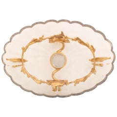 French 19th Century Louis XV St. Ormolu And Baccarat Crystal Centerpiece