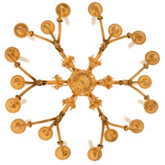 French 19th Century Louis XV St. Ormolu Chandelier