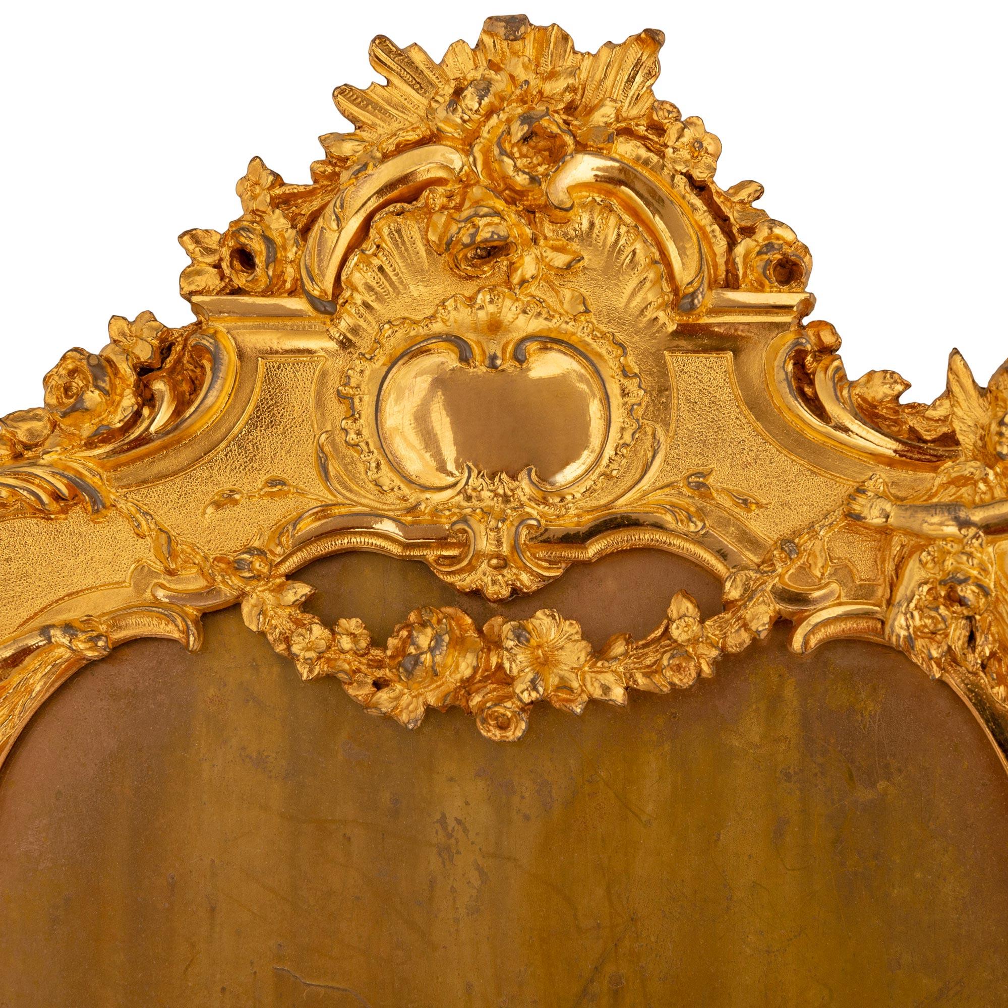 Similoro Cornice francese del XIX secolo in stile Luigi XV con ormeggio in vendita