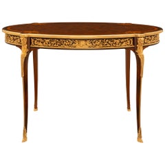 French 19th Century Louis XV St. Side Table Signed By Maison Krieger