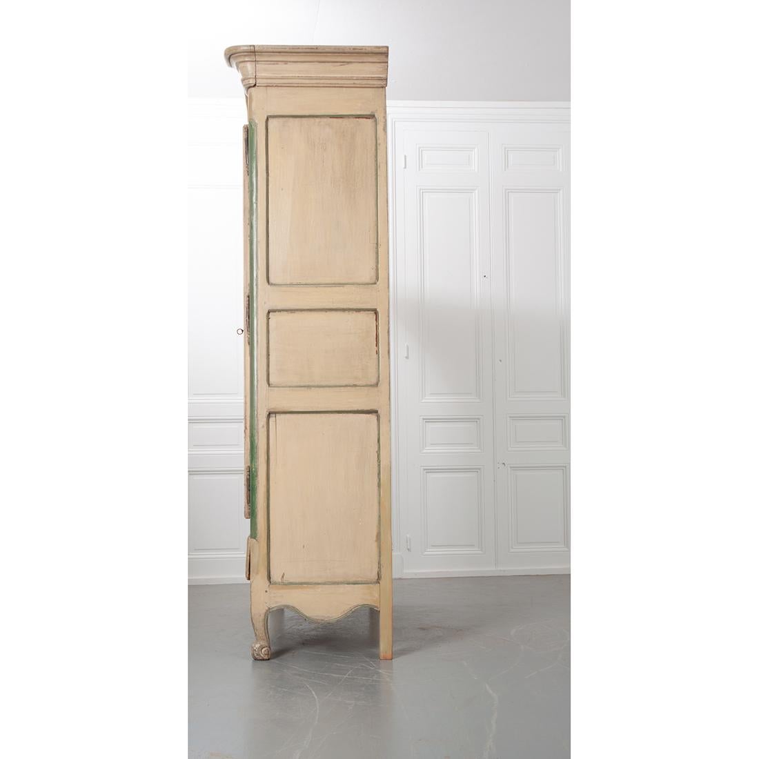 Wood French 19th Century Louis XV-Style Armoire
