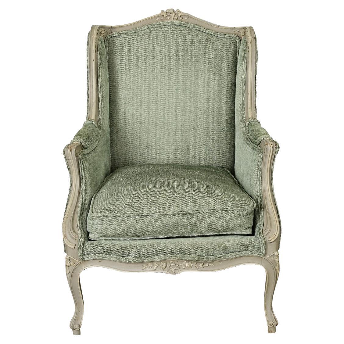 French 19th Century Louis XV Style Bergere