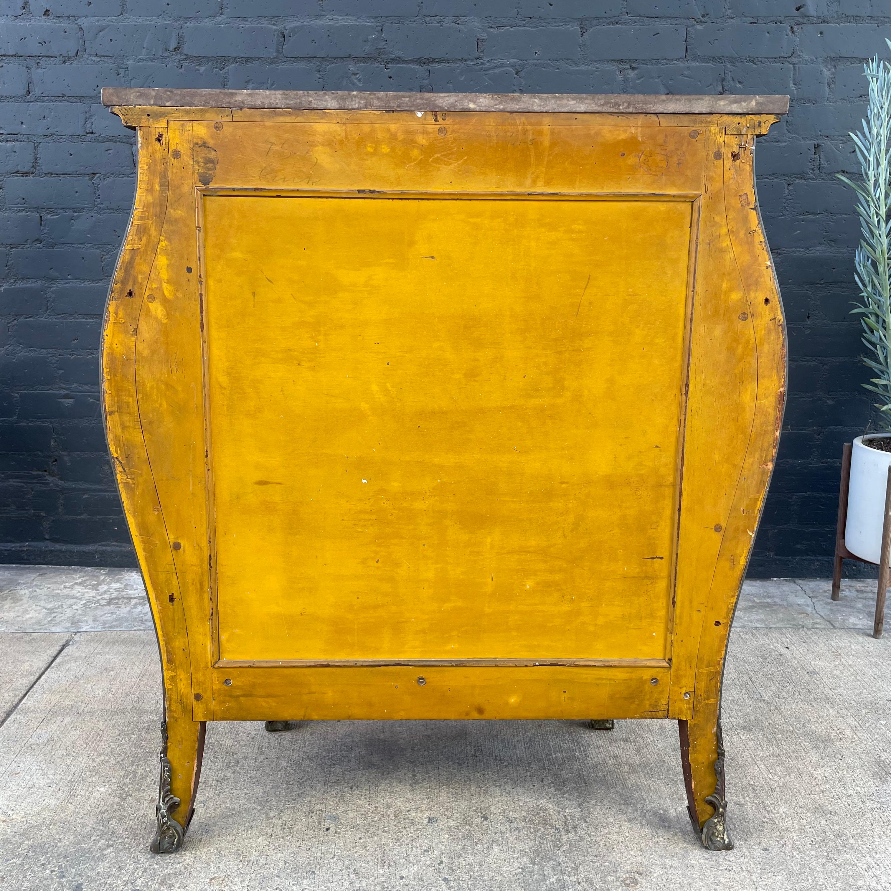 French 19th Century Louis XV-Style Bombay Chest For Sale 12