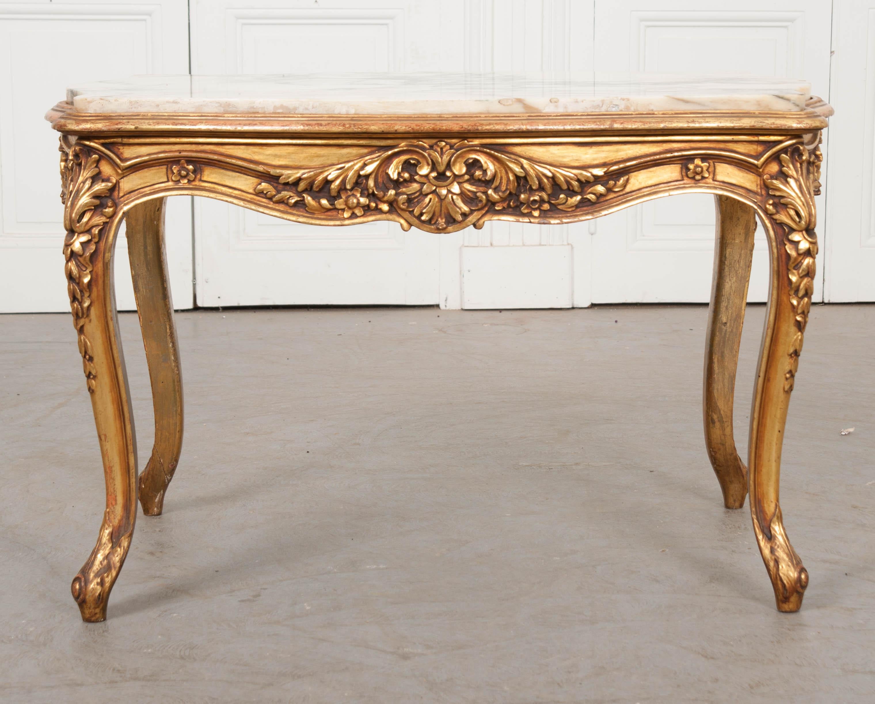 French 19th Century Louis XV Style Cocktail Table 8