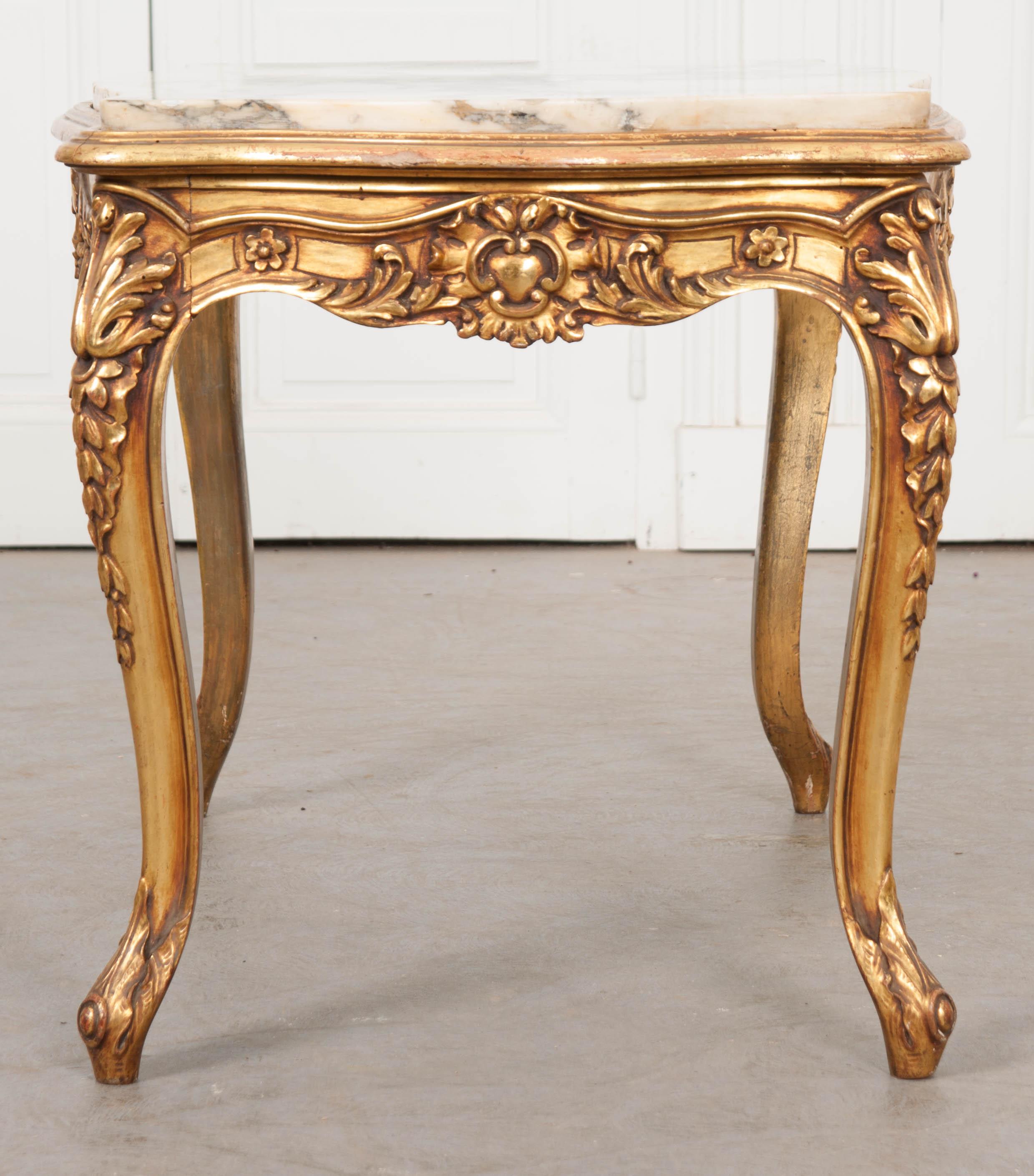 French 19th Century Louis XV Style Cocktail Table 9