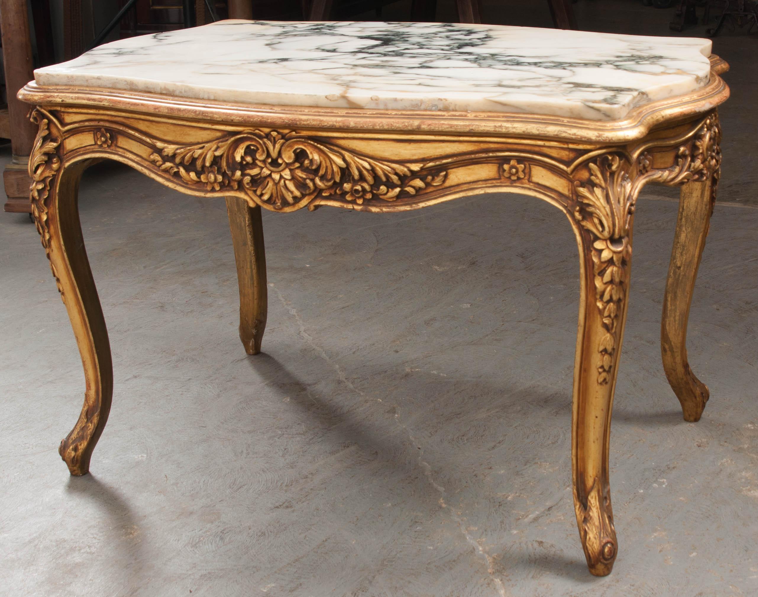 French 19th Century Louis XV Style Cocktail Table 1
