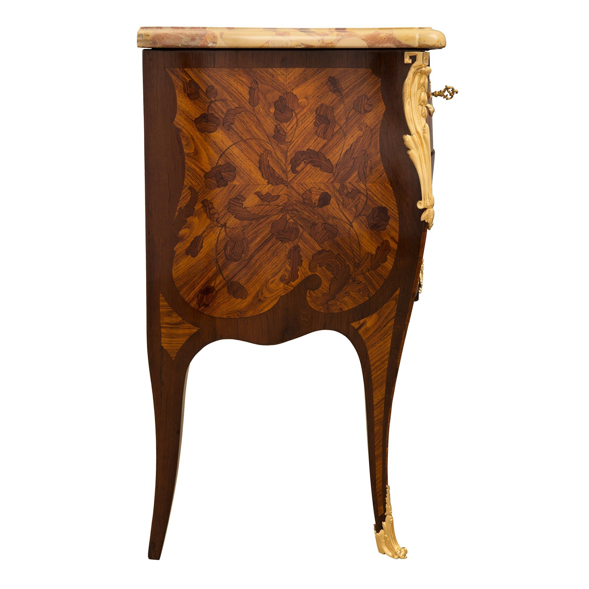 Ormolu  French 19th Century Louis XV Style Commode, Possibly by Maison Soubrier