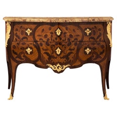  French 19th Century Louis XV Style Commode, Possibly by Maison Soubrier