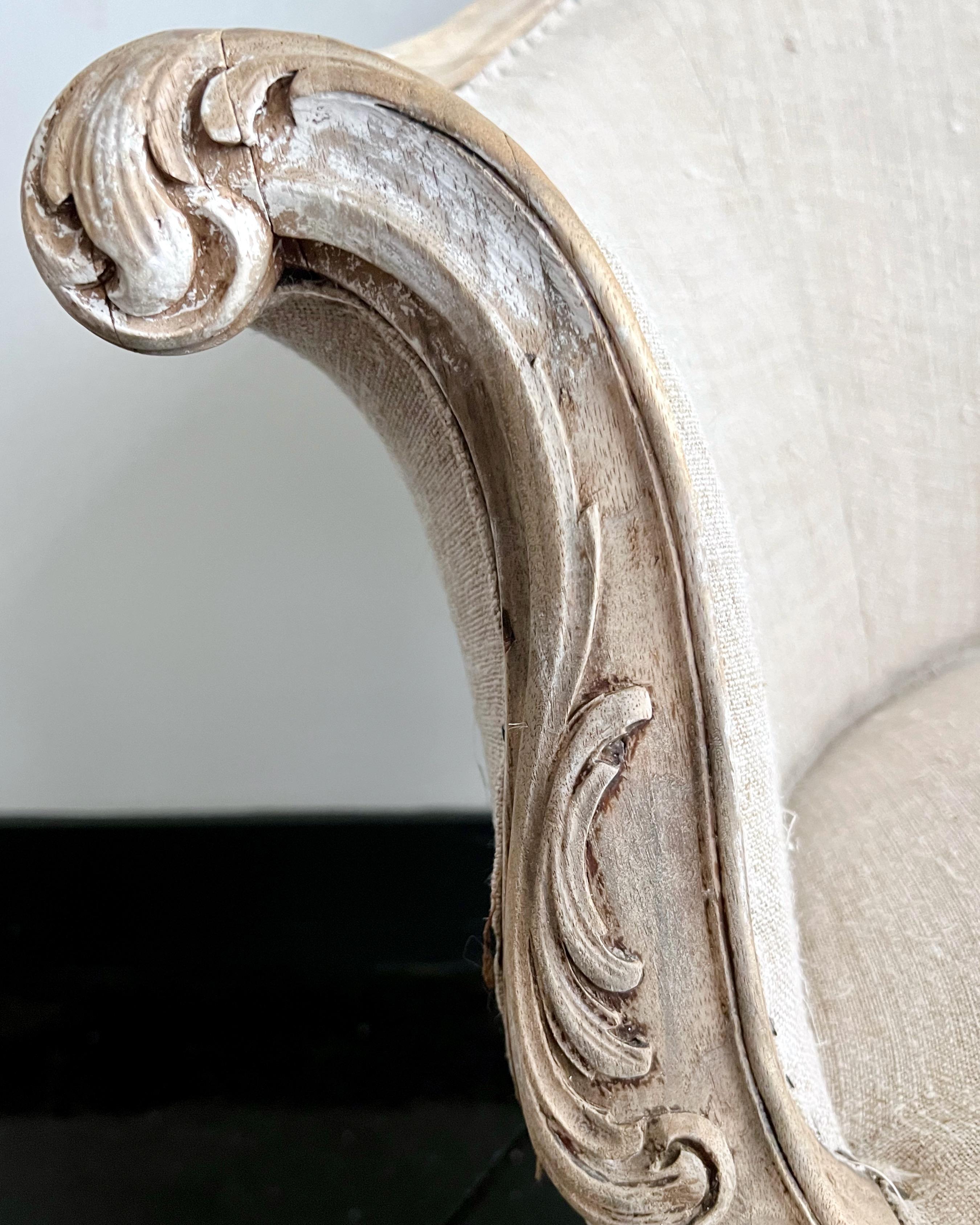 French 19th Century Louis XV Style Duchesse Brisée For Sale 2