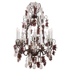 Antique French 19th Century Louis XV Style Eight-Light Chandelier