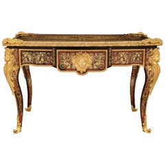 French 19th Century Louis XV Style Napoleon III Period Desk/Writing Table