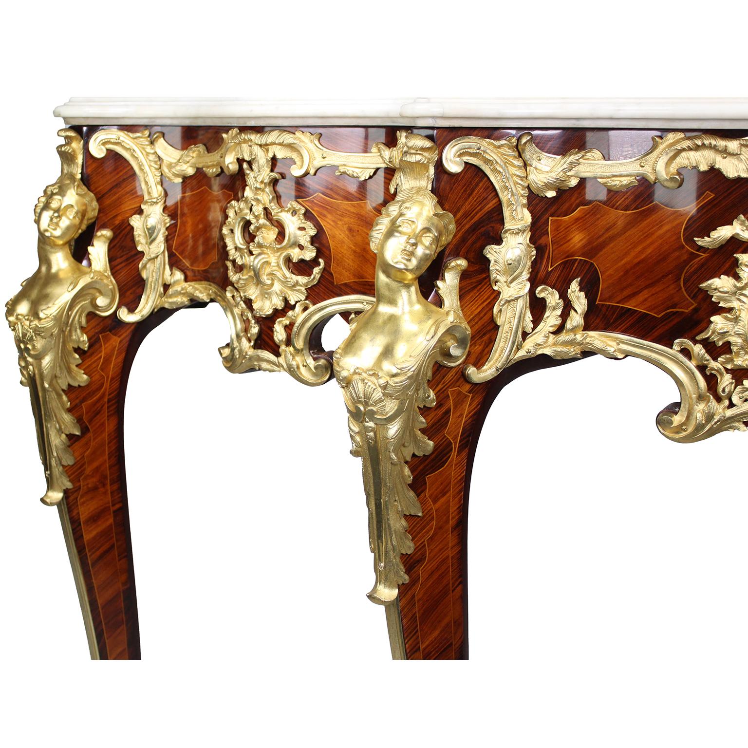 louis xv console table