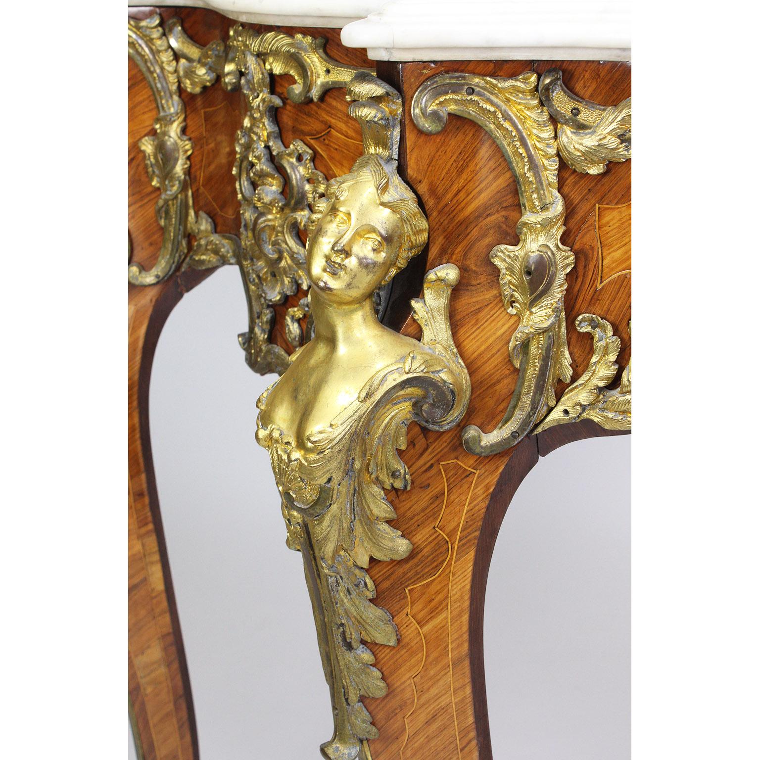 louis xv console table