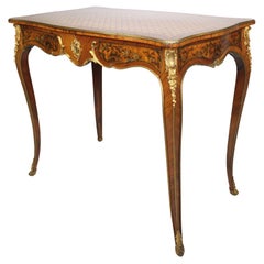 Antique French 19th Century Louis XV Style Ormolu & Vernis Martin Desk, Attr. Majorelle