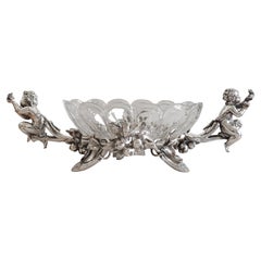 French 19th Century Louis XV Style Silvered Christofle & Cie Centerpiece